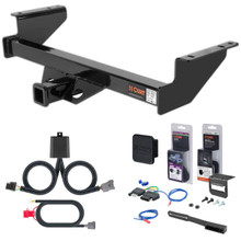 01 - 02 Toyota Tundra #13180 will not fit with towable bumper mount Curt 2" Class 3 Trailer Tow Hitch + 5-Flat Wiring Kit Tow Boat/Utility Trailer with Surge Brakes 13184