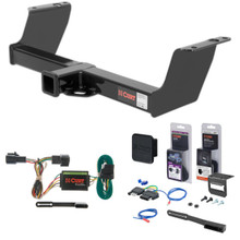 94 - 96 Mazda B3000 Curt 2" Class 3 Trailer Tow Hitch + 5-Flat Wiring Kit Tow Boat/Utility Trailer with Surge Brakes 13019