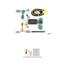CURT Custom Wiring Harness, 4-Way Flat Output, Select Ford Mustang Trailer Connector Kit