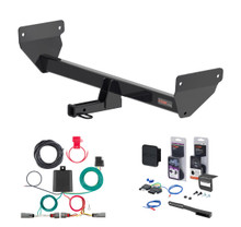 2023 - 2026 Mazda CX-50 Curt 1-1/4" Class 2 Trailer Tow Hitch + 5-Flat Wiring Kit Tow Boat/Utility Trailer with Surge Brakes 12203