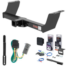 98 - 01 Mazda B3000 00 - 05 models are no drill Curt 2" Class 3 Trailer Tow Hitch + 5-Flat Wiring Kit Tow Boat/Utility Trailer with Surge Brakes 13019