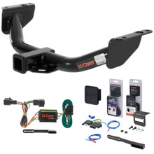 94 - 08 Mazda B4000 00 - 05 models are no drill Curt 2" Class 3 Trailer Tow Hitch + 5-Flat Wiring Kit Tow Boat/Utility Trailer with Surge Brakes 13138