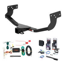 2007 - 2015 Mazda CX-9 Curt 2" Class 3 Trailer Tow Hitch + 5-Flat Wiring Kit Tow Boat/Utility Trailer with Surge Brakes 13575