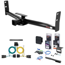 10 - 17 Chevrolet Equinox Curt 2" Class 3 Trailer Tow Hitch + 5-Flat Wiring Kit 13591
