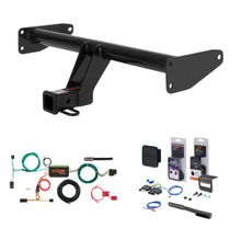 2013 - 2015 Chevrolet Captiva Sport Curt 2" Class 3 Trailer Tow Hitch + 5-Flat Wiring Kit Tow Boat/Utility Trailer with Surge Brakes 13594