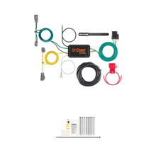 CURT Custom Wiring Harness, 4-Way Flat Output, Select Chevrolet Cruze Trailer Connector Kit