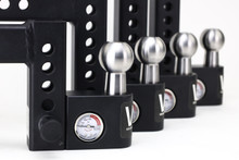 Weigh Safe Aero Hitch Adjustable Ball Mount - 4" Drop Hitch, 2" Shank AWS4-2