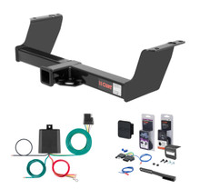 2009 Mazda B2300 2001 - 2005 models are no drill Curt 2" Class 3 Trailer Tow Hitch + 5-Flat Wiring Kit Tow Boat/Utility Trailer with Surge Brakes 13019