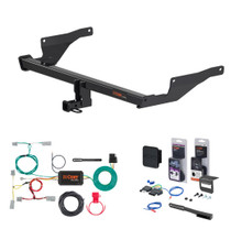 2016 Mazda CX-5 Curt 1-1/4" Class 2 Trailer Tow Hitch + 5-Flat Wiring Kit Tow Boat/Utility Trailer with Surge Brakes 12170