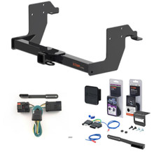 07 - 09 Dodge Sprinter 2500 Standard bumper Curt 2" Class 3 Trailer Tow Hitch + 5-Flat Wiring Kit Tow Boat/Utility Trailer with Surge Brakes 13388