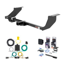 2012 - 2016 Chevrolet Sonic Hatchback, excluding RS Curt 1-1/4" Class 1 Trailer Tow Hitch + 5-Flat Wiring Kit Tow Boat/Utility Trailer with Surge Brakes 11258
