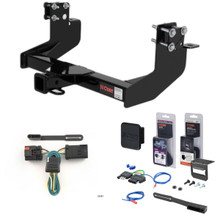 03 - 06 Dodge Sprinter 2500 140" WB with dual rear wheels Curt 2" Class 3 Trailer Tow Hitch + 5-Flat Wiring Kit Tow Boat/Utility Trailer with Surge Brakes 13265