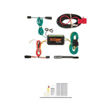 CURT Custom Wiring Harness, 4-Way Flat Output, Select Chevrolet Malibu Trailer Connector Kit
