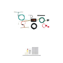 CURT Custom Wiring Harness, 4-Way Flat Output, Select Honda HRV Trailer Connector Kit