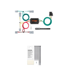 CURT Custom Wiring, 4-Way Flat, Select Civic, Fit, Accord, Mazda 3, CX-5, Galant Trailer Connector Kit