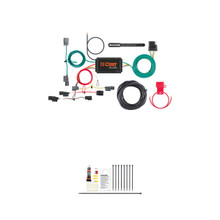 CURT Custom Wiring Harness, 4-Way Flat Output, Select Honda Civic Trailer Connector Kit