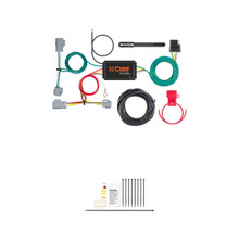 CURT Custom Wiring Harness, 4-Way Flat Output, Select Volvo XC60 Trailer Connector Kit