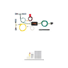 CURT Custom Wiring Harness, 4-Way Flat Output, Select Chrysler 300 Trailer Connector Kit