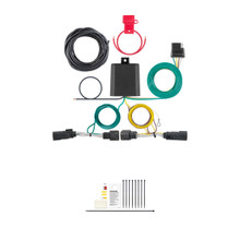 CURT Custom Wiring Harness, 4-Way Flat Output, Select Ford Flex Trailer Connector Kit