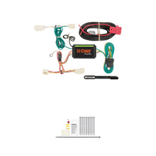 CURT Custom Wiring Harness, 4-Way Flat Output, Select Subaru Legacy Trailer Connector Kit