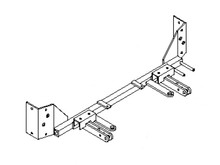 BlueOx Tow Bar Base Plate, Front Mount, RV Flat Towing for Select, CHRYSLER SEBRING E13