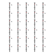 BULLDOG (30-Pack) Round Trailer Jack, A-Frame, 3,000 lbs. Lift Capacity, Sidewind, Bolt-On, 13 Inch Travel