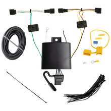 Tekonsha T-One  T-Connector Harness, 4-Way Flat, w/Circuit Protected ModuLite  HD Module TK118882