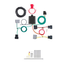 CURT Custom Wiring Harness, 4-Way Flat Output, Select Ford Escape, Mazda Tribute Trailer Connector Kit