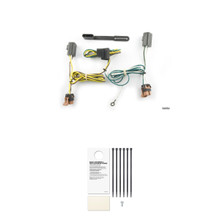 CURT Custom Wiring Harness, 4-Way Flat Output, Select GMC Acadia Trailer Connector Kit