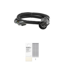 CURT Replacement OE 4-Way Flat Socket (Plugs into USCAR) Trailer Connector Kit