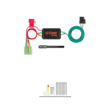 CURT Custom 4-Flat, Select Jeep Grand Cherokee, OEM Tow Package Required Trailer Connector Kit