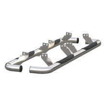 ARIES 3" Round Polished Stainless Side Bars, Select Hummer H2 Step Nerf Bar Kit