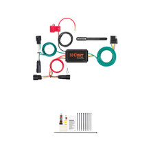 CURT Custom Wiring Harness, 4-Way Flat Output, Select Chevrolet Volt Trailer Connector Kit