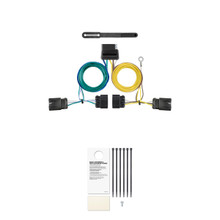 CURT Custom Wiring Harness, 5-Way Flat Output, Select GMC Terrain, Chevrolet Equinox Trailer Connector Kit