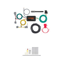 CURT Custom Wiring Harness, 4-Way Flat Output, Select Ford Focus Sedan Trailer Connector Kit