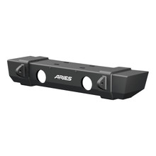ARIES TrailCrusher Jeep Wrangler JL, Gladiator Steel Front Bumper, 12.5K Bumper