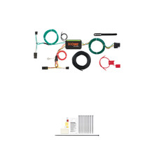 CURT Custom Wiring Harness, 4-Way Flat Output, Select Chevrolet Captiva Sport Trailer Connector Kit