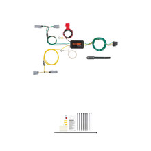 CURT Custom Wiring Harness, 4-Way Flat Output, Select Dodge Challenger Trailer Connector Kit
