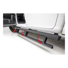 ARIES ActionTrac 83.6" Powered Running Boards, Select Toyota Tacoma Crew Cab Step Nerf Bar Kit