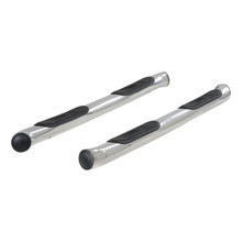 ARIES 3" Round Polished Stainless Side Bars, Select Jeep Liberty Step Nerf Bar Kit
