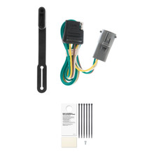 CURT Custom 4-Flat, Select Ford, Mercury, Mazda Vehicles, OEM Tow Package Required Trailer Connector Kit