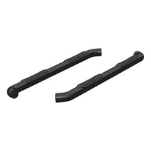 ARIES 3" Round Black Steel Side Bars, Select Chevrolet Colorado, GMC Canyon Step Nerf Bar Kit
