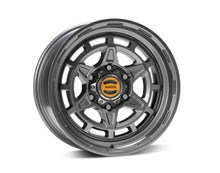 Warn 104488 Diamond Cutter Wheel 17x8.5 Gunmetal 6x5.5 Bolt Pattern
