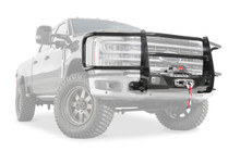 Warn 109580 Grille Guard Kit Ford Super Duty Black Steel