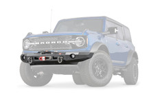 Warn 107870 Elite Series Winch Bumper Black Steel