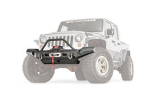 Warn 101465 Elite Series Winch Bumper Jeep JK Black Steel