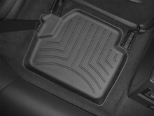WeatherTech FloorLinerTM DigitalFit; Black; Rear; 2 Pieces 445602