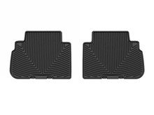WeatherTech All Weather Floor Mats; Black; Rear W670
