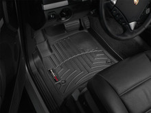 WeatherTech FloorLinerTM DigitalFit; Black; Front 440451