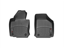 WeatherTech FloorLinerTM DigitalFit; Black; Front 442691